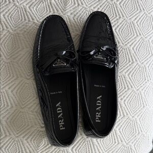 Prada women’s Black Loafers